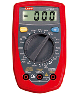 掌上型数字万用表UT33D