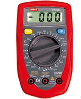 掌上型数字万用表UT33C
